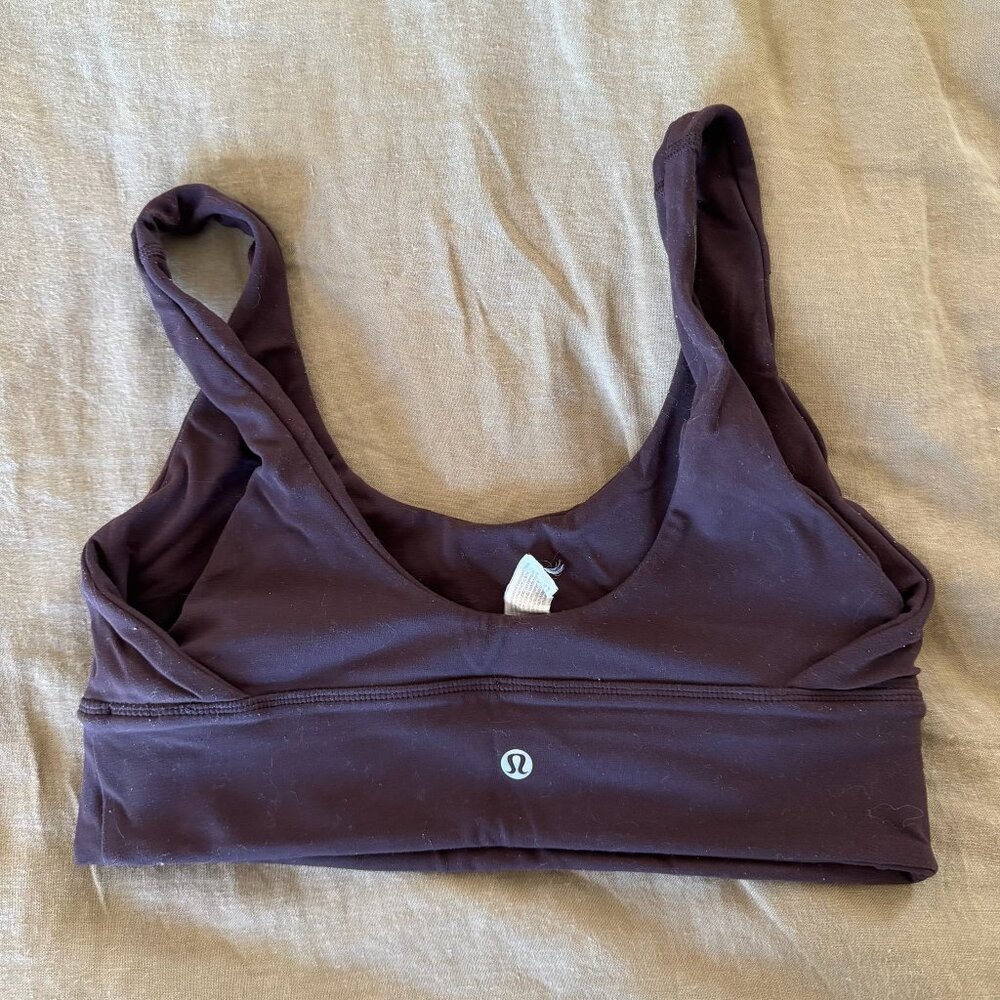 Lululemon Align Bra Light Support Size 8 in Chocolate Brown‎ - Picture 2 of 3